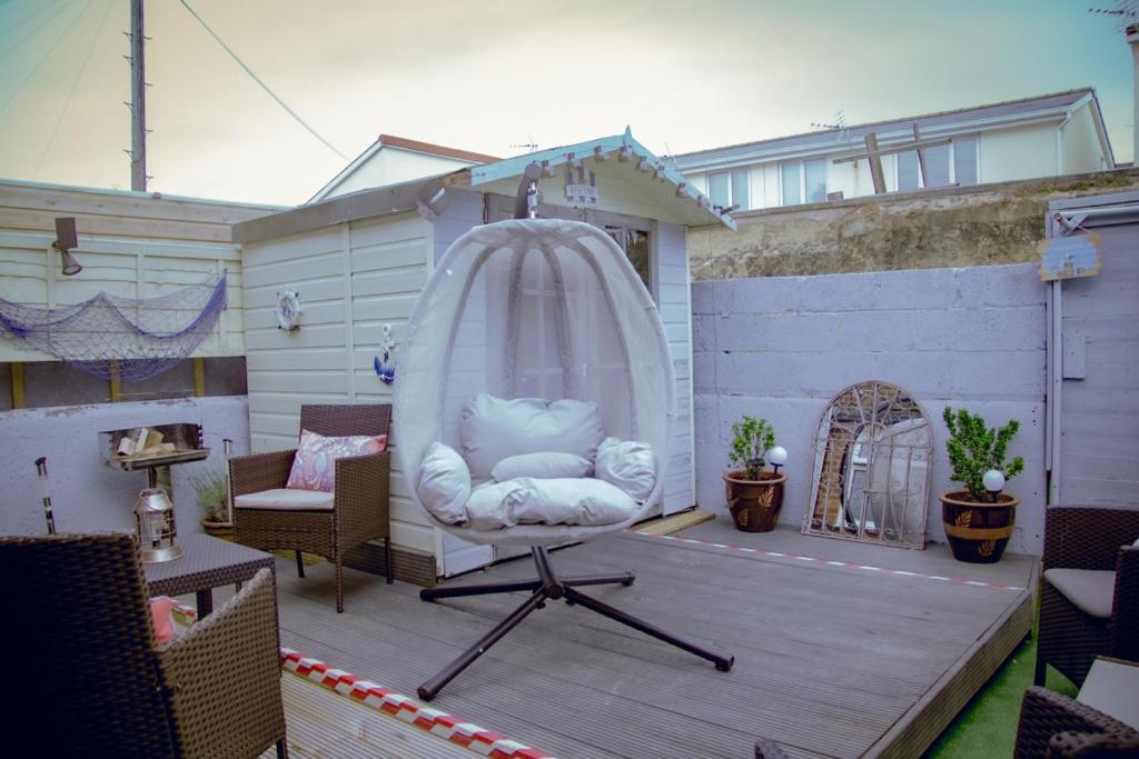 Beautiful Victorian Terraced House Villa Eastbourne Bagian luar foto