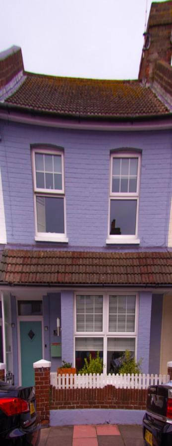 Beautiful Victorian Terraced House Villa Eastbourne Bagian luar foto